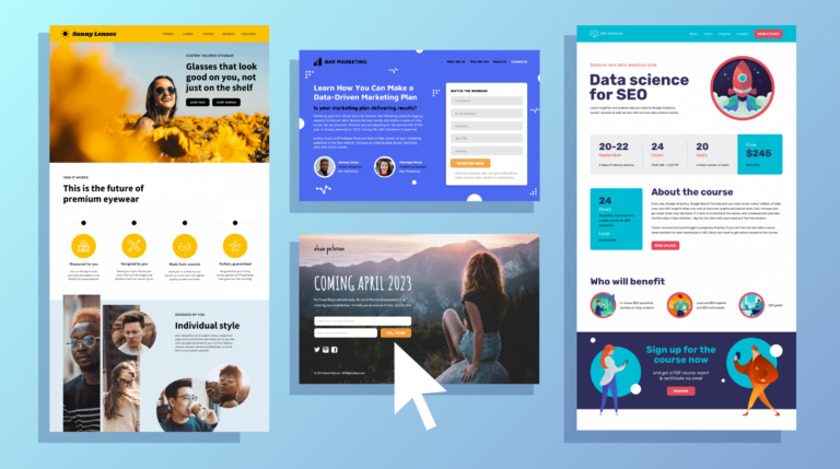 Landing Page Design